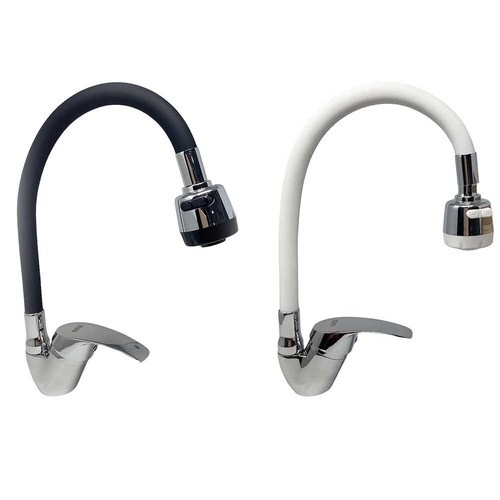 Miscelatore con doccetta canna