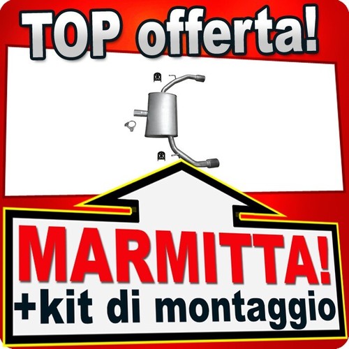 Silenziatore posteriore per - posteriore,