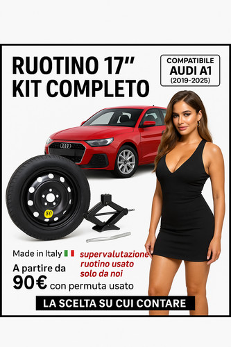 Ruotino scorta per audi - di, 16"