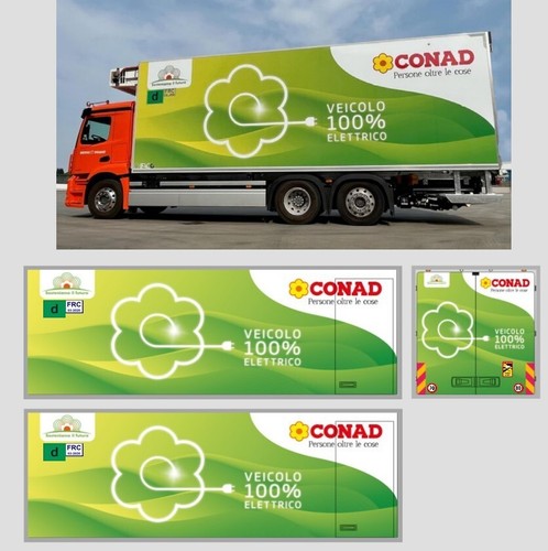 Grafica conad veicolo 100 - grafica, 100%