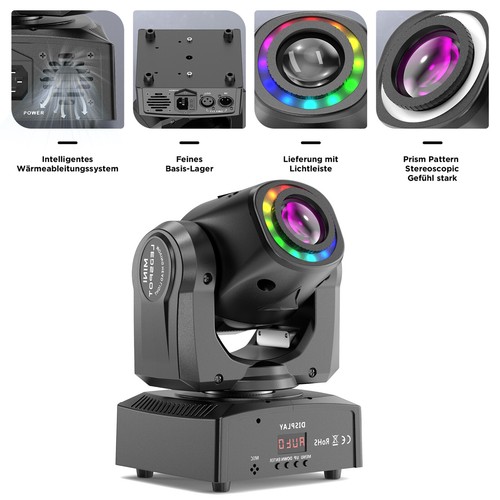 150 led gobo beam - w, 8