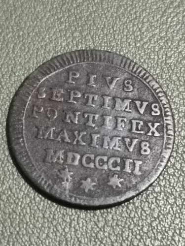 Rarissima moneta baiocco 1802 - rarissima,
