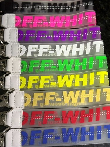 Off white portachiavi cordino - off-white,