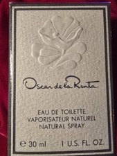 Oscar de La Renta Vintage 1977 Eau de Toilette Spray 30 ml (1,0 oz) IMBALLO ORIGINALE FOILD 