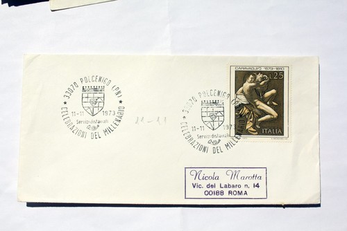 Cartolina commemorativa - cartolina,