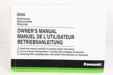 KAWASAKI Z650 ER650HJ Manuale Uso e Manutenzione Manuale Guida Modello 2018-