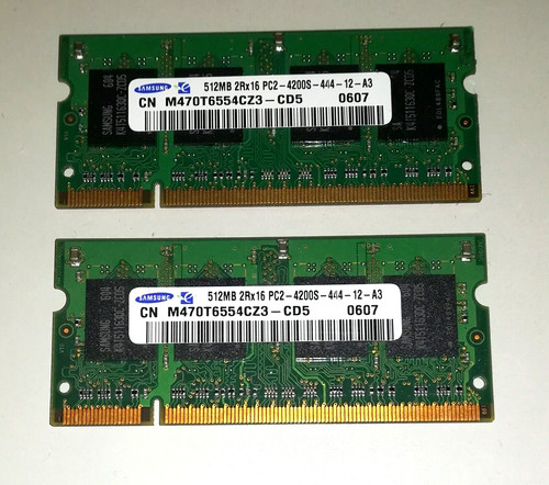 1gb samsung ddr2 - samsung, x512mb