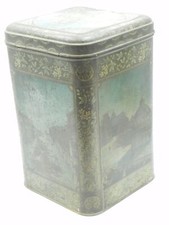 Scatola latta Venezia Pisa San Pietro Roma vintage tin box tole boite