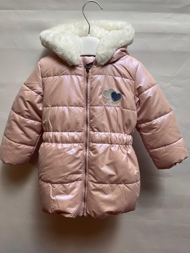 Piumino guess inserto cuori - guess,