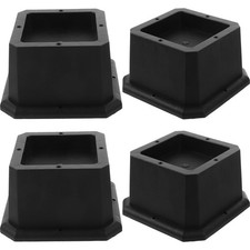  4 pezzi di mobili colonni a letti senza slip a letti da letti alimentare mobili