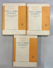 Vita e opere di Freud 3 volumi