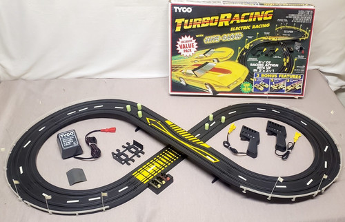 Tyco turbo vettes set pista - vettes,