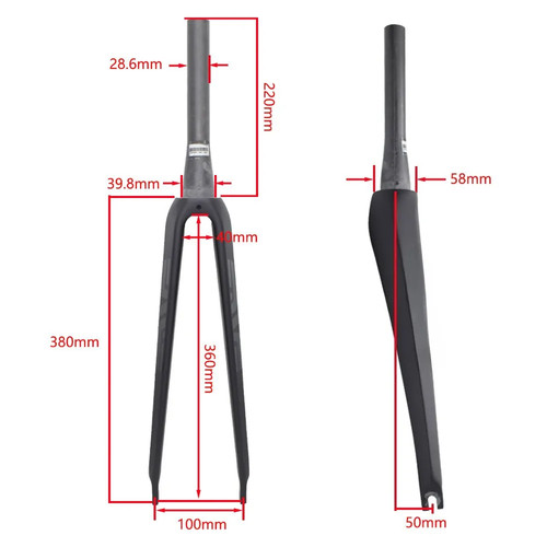 Forcella anteriore bici - , da