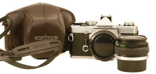 Olympus 35mm film slr - om-1n,
