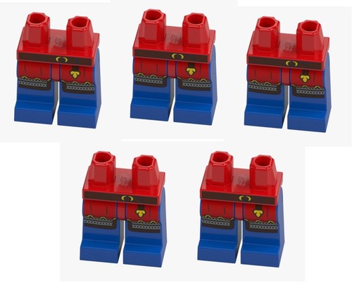Lego cavaliere gambe - 5x,