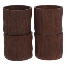  4 pezzi fioriera da giardino