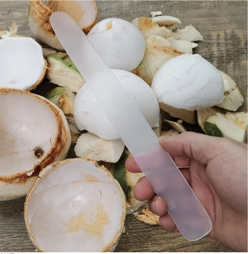 Coltello plastica cocco - coltello,