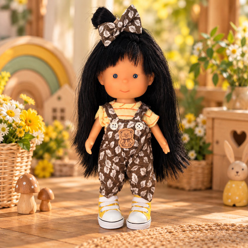 Bambola vestita pippa - pippa, 9''