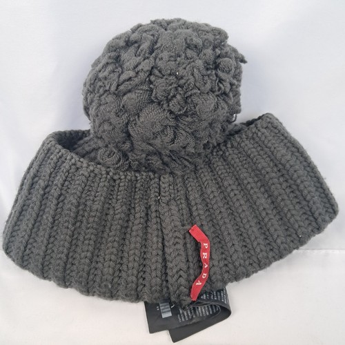 Cappello prada colore grigio - cappello,