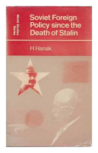 Hanak harry politica estera - hanak,,