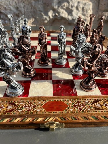 Set scacchi antico grandi - set,