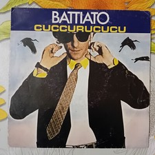 Disco Vinile dell'Artista Franco Battiato del 1982 Cuccurucucu e Segnali di vita