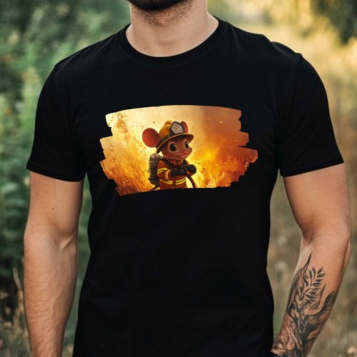 Shirt uomo topo come - t-shirt,