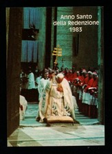 1631 Santino San Giovanni Paolo II Papa Anno Santo della Redenzione 1983