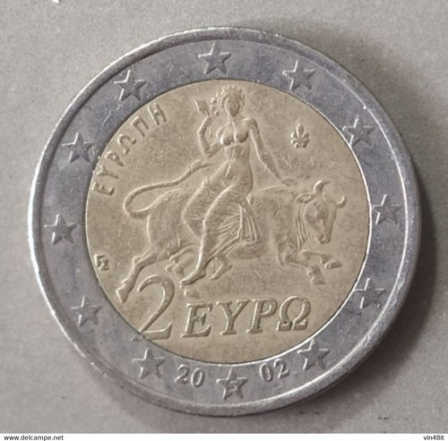 2002 grecia moneta - -, in