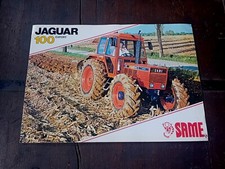 Brochure TRATTORE SAME CASSANI SPA JAGUAR 100 EXPORT 1982 