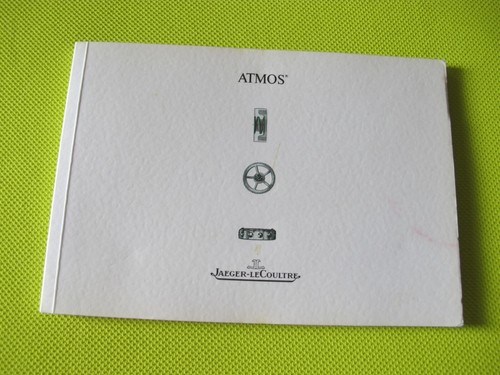 Jaeger lecoultre atmos - jaeger, clock