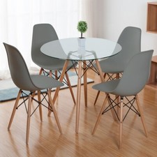 Tavola rotonda vetro superiore