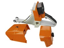 Carter serbatoio (impugnatura) con sistema di filtraggio aria ovale adatto per Stihl 044 MS440