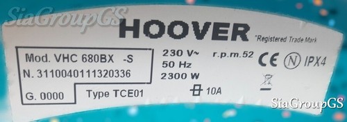 Motore asciugatrice hoover - asciugatrice,