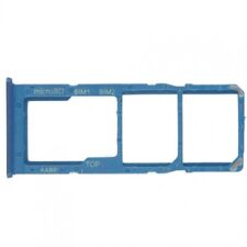 Bandeja Sim Per Samsung Galaxy A12 Adattatore Scheda Dual Blu Scuro Ricambio