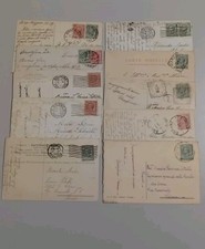 Lotto 10 Cartoline Inviate A