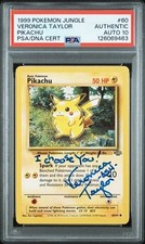 Carta firmata Pokemon Jungle