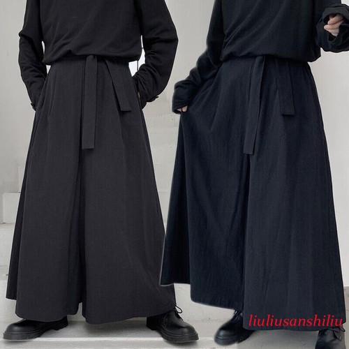 Pantalone uomo gamba larga