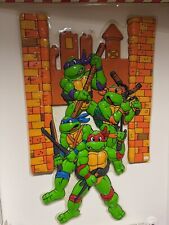 Espositore Da Negozio  Vetrofonia Turtles Vintage Anni 90 Muro Mattoni Grande