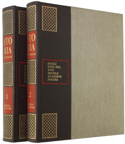 Storia universale rizzoli - storia,