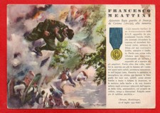 CARTOLINA MILITARE - MEDAGLIA