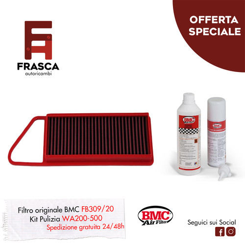 Filtro aria sportivo bmc - filtro,