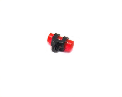 Mirino plastica rosso per