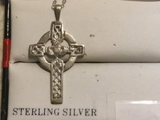 CROCE CELTICA con Claddagh