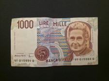 BANCONOTA MILLE 1000 LIRE