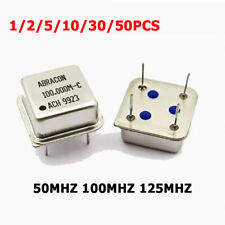 1/2/5/10/30/50 Pezzi 50MHZ 100MHZ 125MHZ Oscillatore Cristallo Attivo OSC Quadrato DIP4