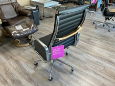 Sedia ufficio scrivania direzionale gruppo alluminio Herman Miller Eames manuale vinile #7