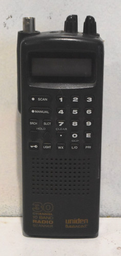 Scanner radio uniden bearcat - radio,
