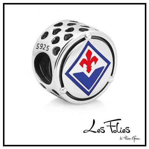 Charm fiorentina viola stemma - charm,