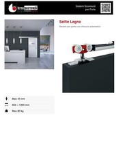 BINARIO ALLUMINIO FISSAGGIO A